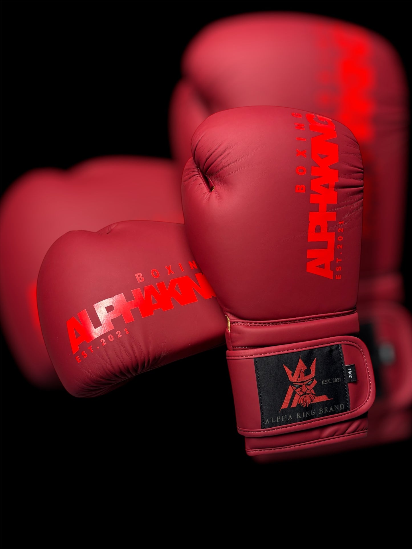 Alpha King Brand Boxing Gloves
