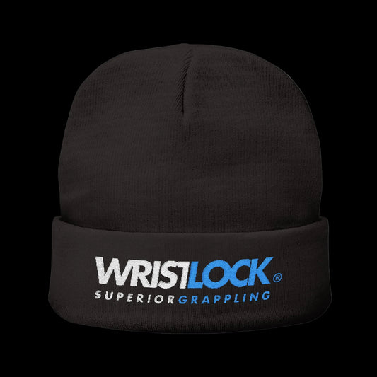 WristLock Embroidered Knit Beanie