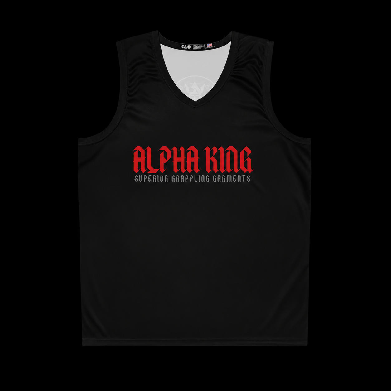 Alpha King Black Out Jersey