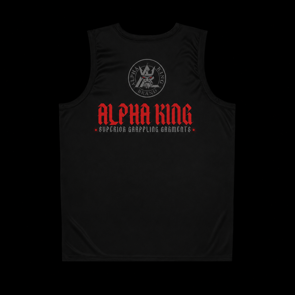 Alpha King Black Out Jersey